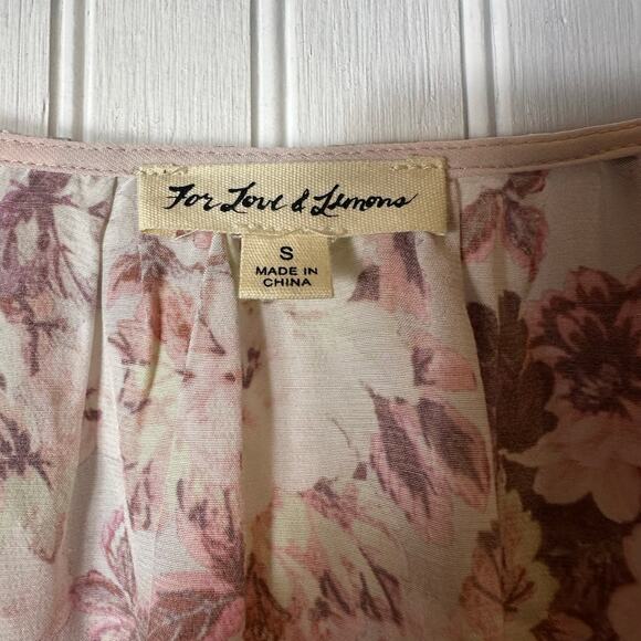 LoveShackFancy Floral Long Sleeve Blouse - Picture 5 of 8